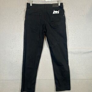 Ripndip Pants Mens 32 Lord Nermal Black Pocket Streetwear Cat Graphic